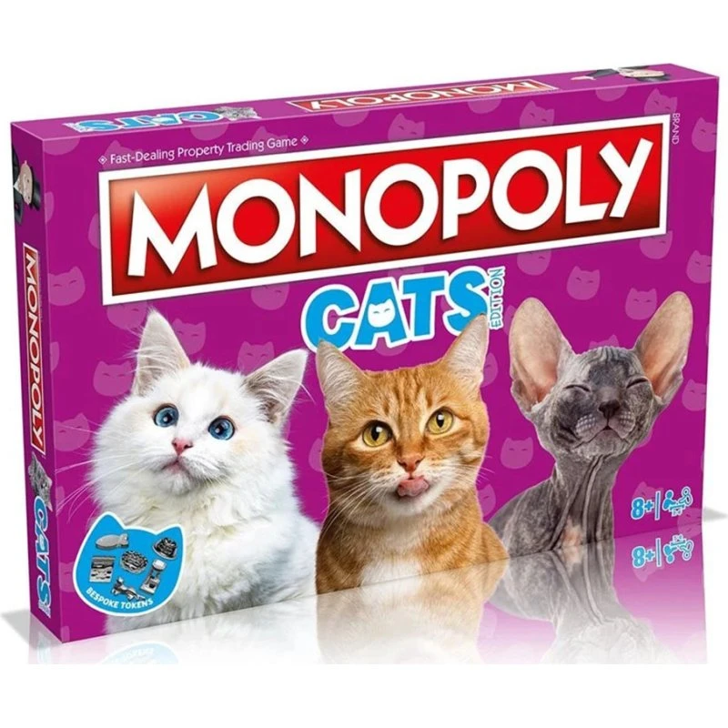 Winning Moves Monopoly Katteudgave Brætspil