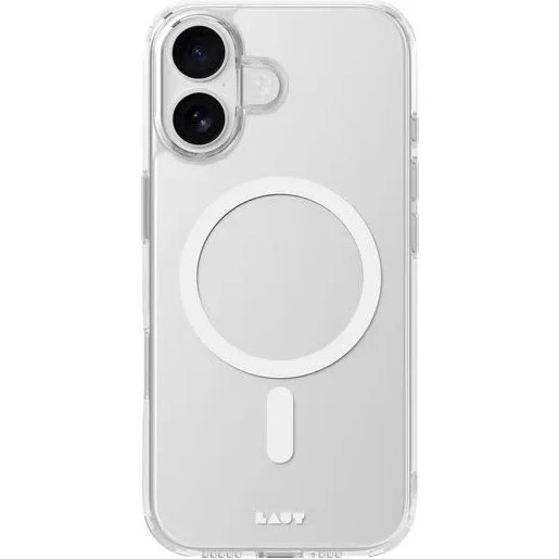 Laut Crystal Fluro MagSafe Cover til iPhone 17, transparent, 16 cm