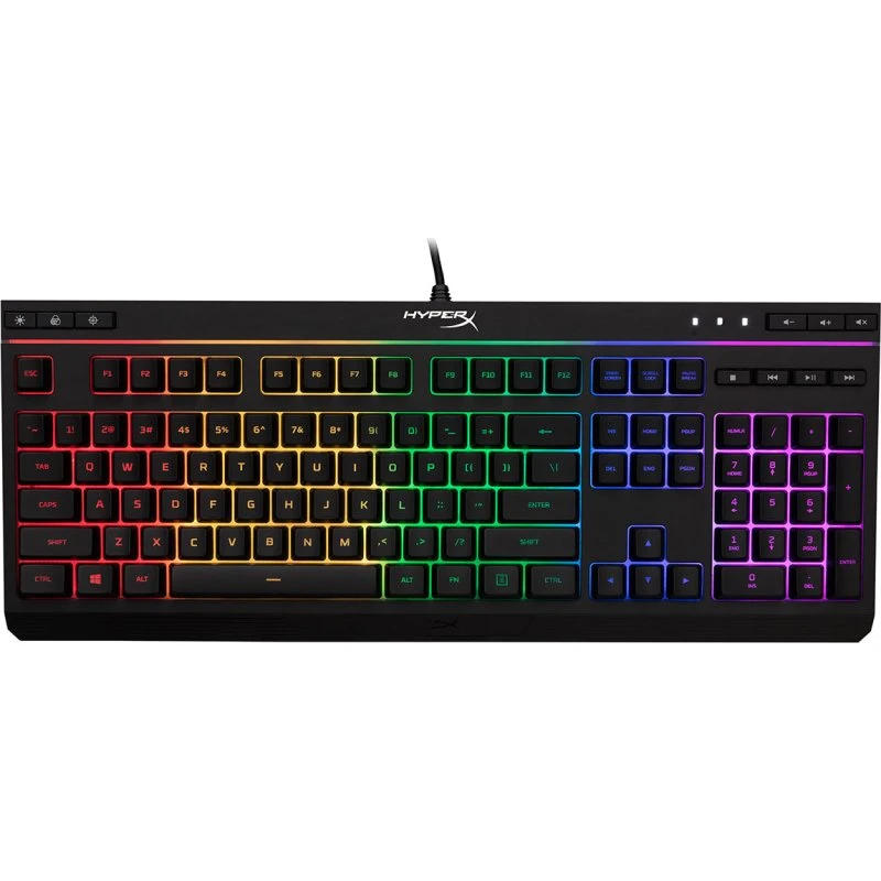 HyperX Alloy Core RGB Tastatur (Engelsk, USB, Membran)