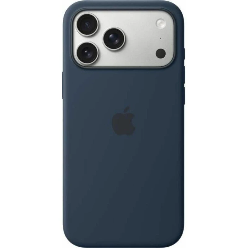 Apple iPhone 17 Pro Max Silikoncover Mørkeblå MagSafe