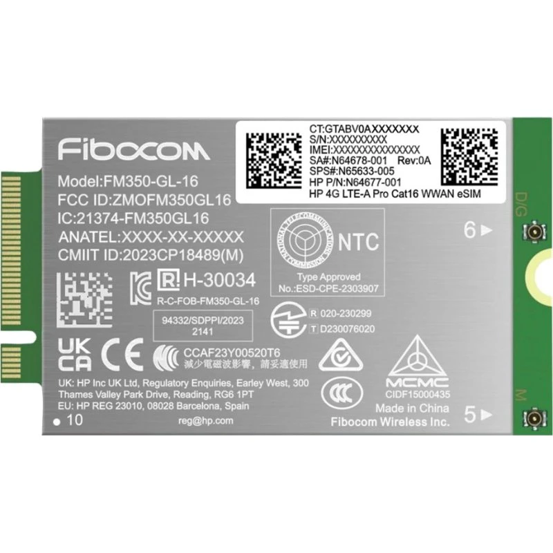 HP Trådløs mobilmodem 4G LTE-A Pro Cat16