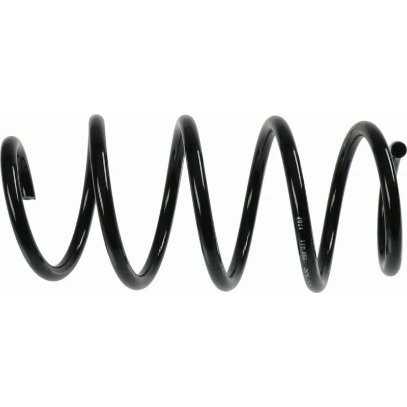 SACHS 998 411 Spiralfjeder Sænkningssæt, Grå/Rød, 137 mm