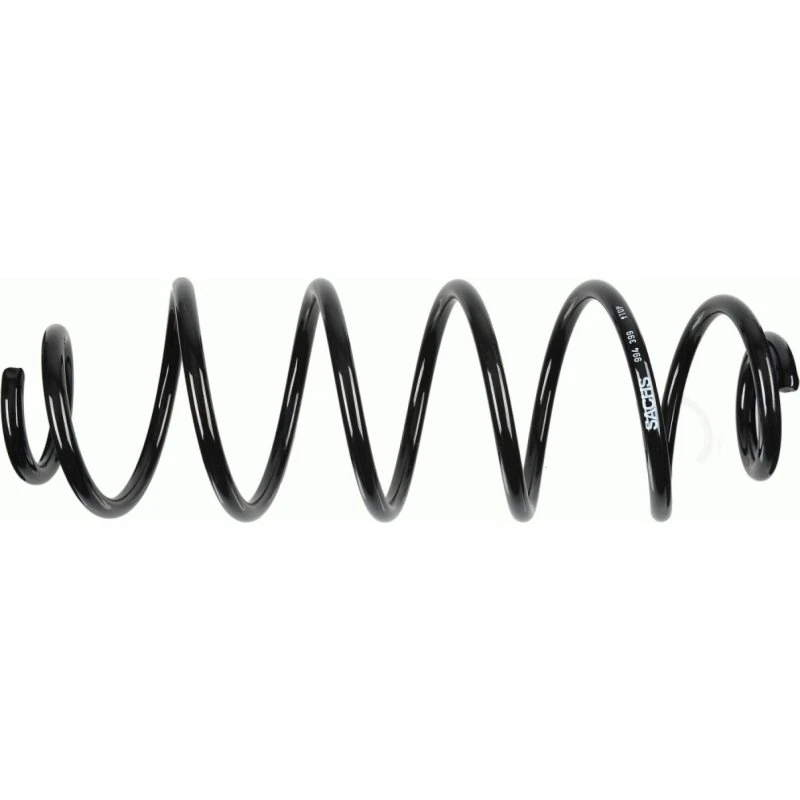 SACHS 994 399 Spiralfjeder, bagaksel, 126 mm, 392 mm