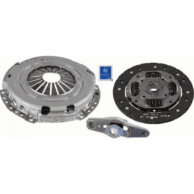 SACHS Koblingssæt 3000 950 100, 190 mm, 28 tænder, til VW, SKODA, SEAT