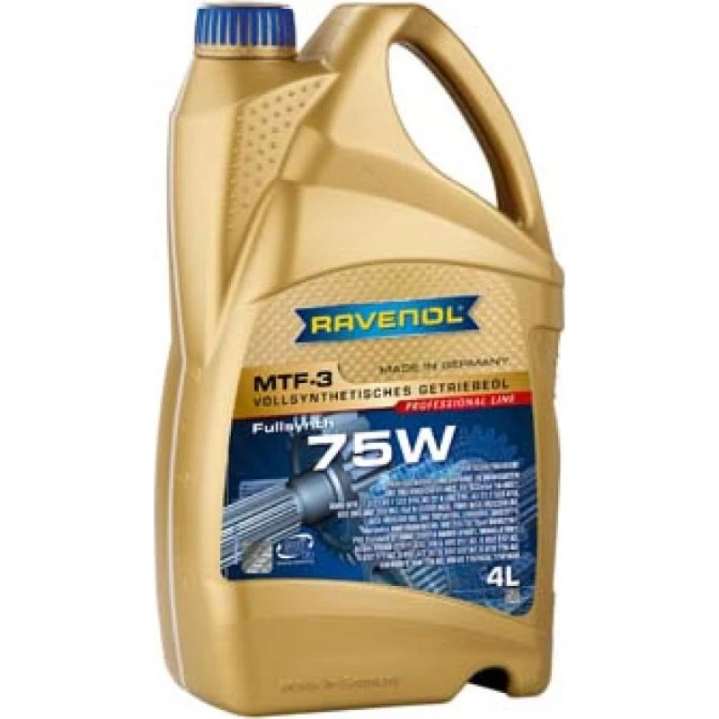 RAVENOL MTF-3 75W 4L Gearolie til VW, Opel, Audi