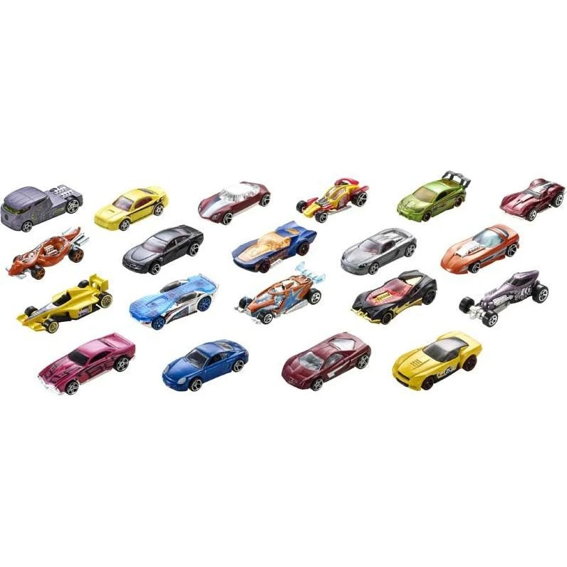 Hot Wheels Biler 20-Pack i 1:64-skala