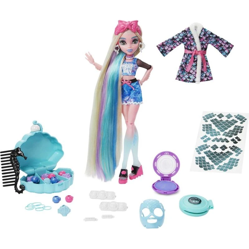 Monster High Lagoona Blue Spa Day Dukke - 4+ år