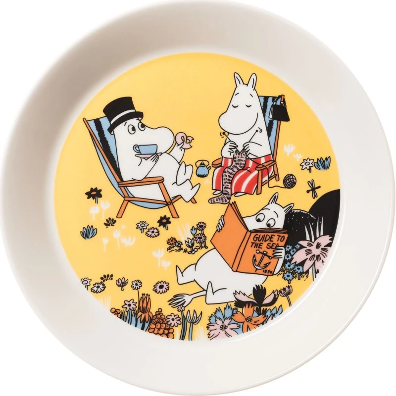Moomin Arabia Familiehygge Tallerken 19 cm