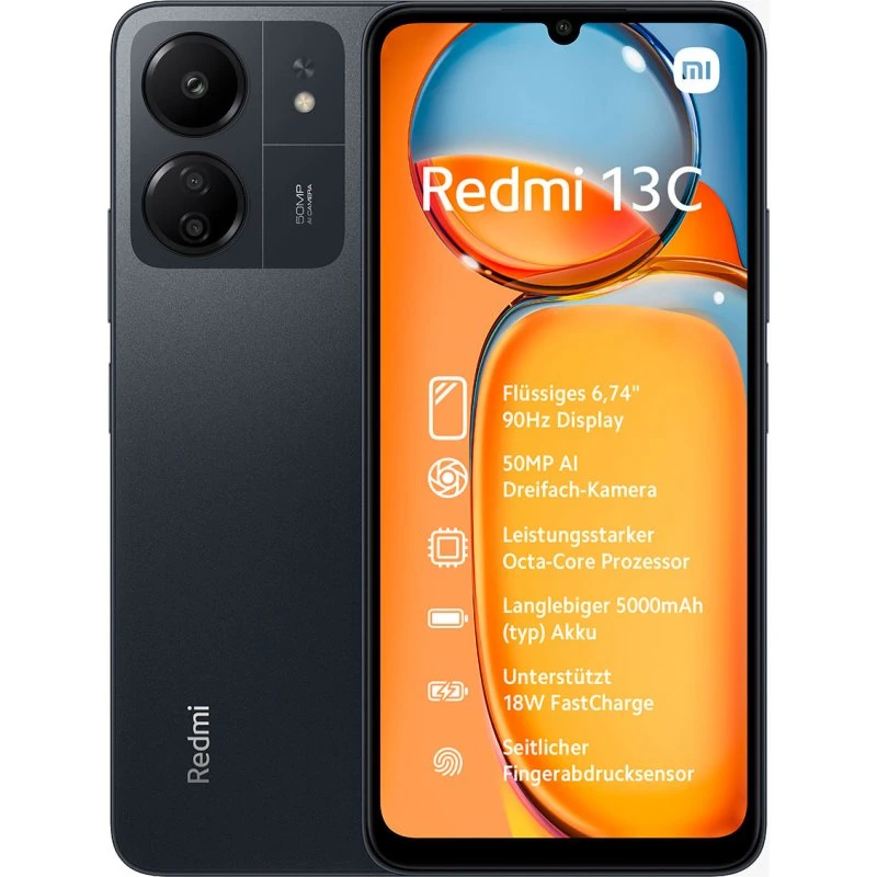 Xiaomi Redmi 13C 8/256GB Midnight Black