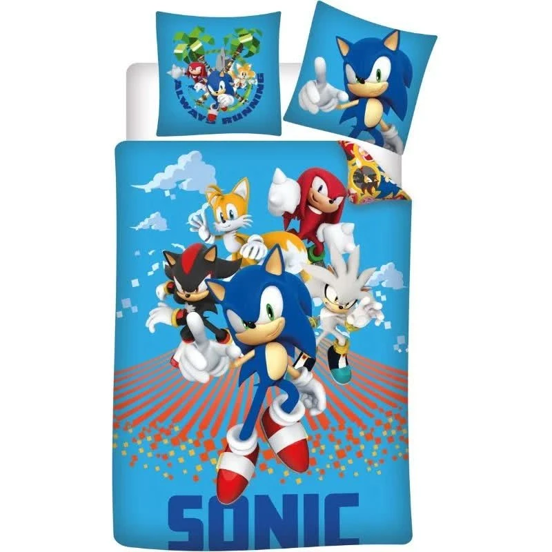 Sonic the Hedgehog Sengetøj 140x200 cm
