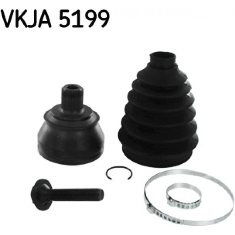 SKF VKJA 5199 Ledsæt, drivaksel til AUDI A6, A8 og VW Phaeton
