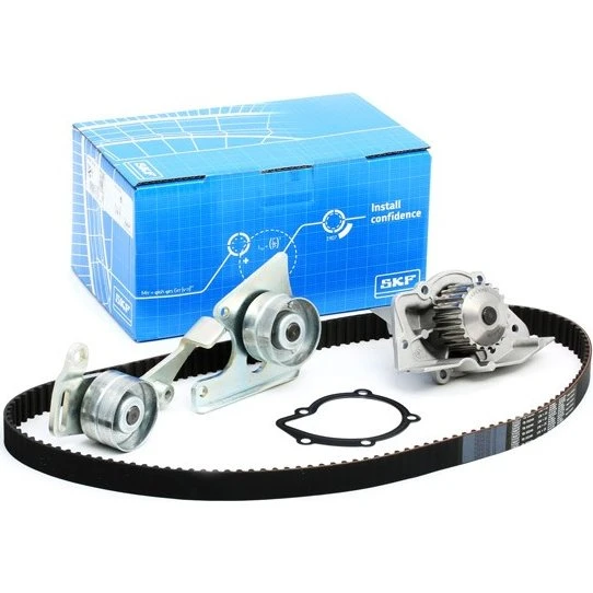 SKF Vandpumpe + Tandremssæt VKMC 03241-2, 25,4 mm, 136 tænder