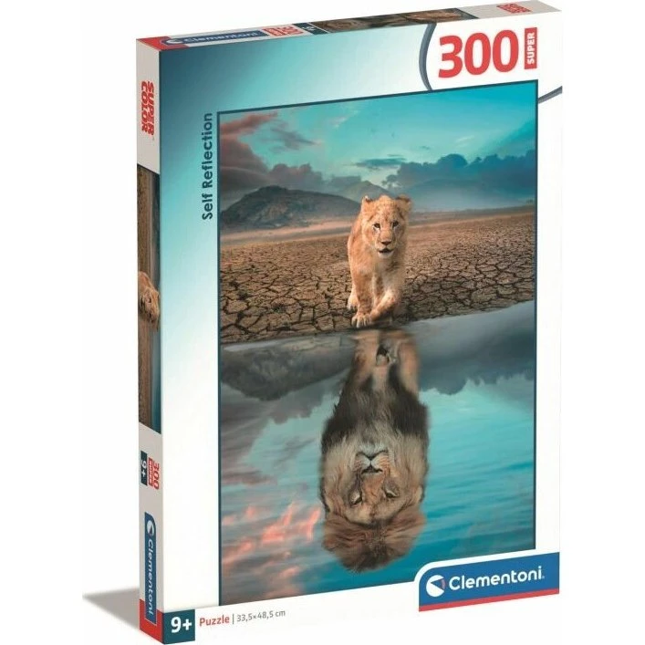 Clementoni Super Color Self Reflection 300 Brikker Puslespil