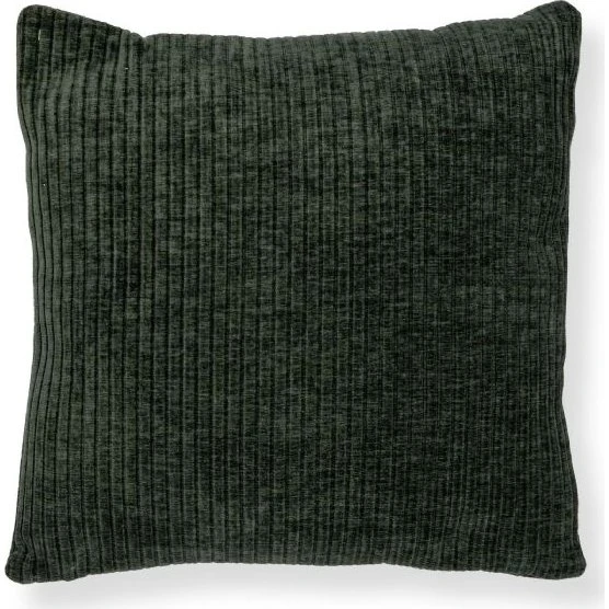 Borg Living Mørkegrøn Pyntepude 45x45 cm med Fløjls Look