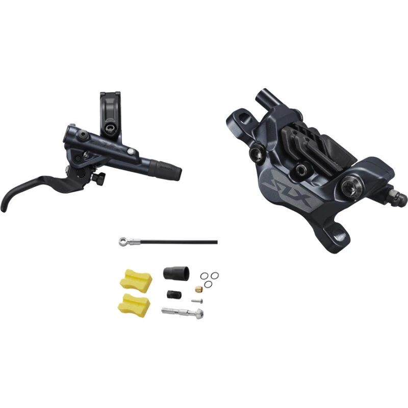 Shimano SLX M7120 Bagbremsesæt (4-stempel, komplet sæt)