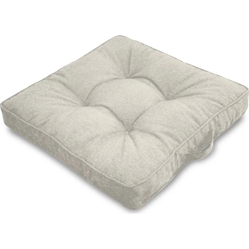 Nordstrand Home Futonhynde 50x50 cm, 7 cm blød, beige, udendørs