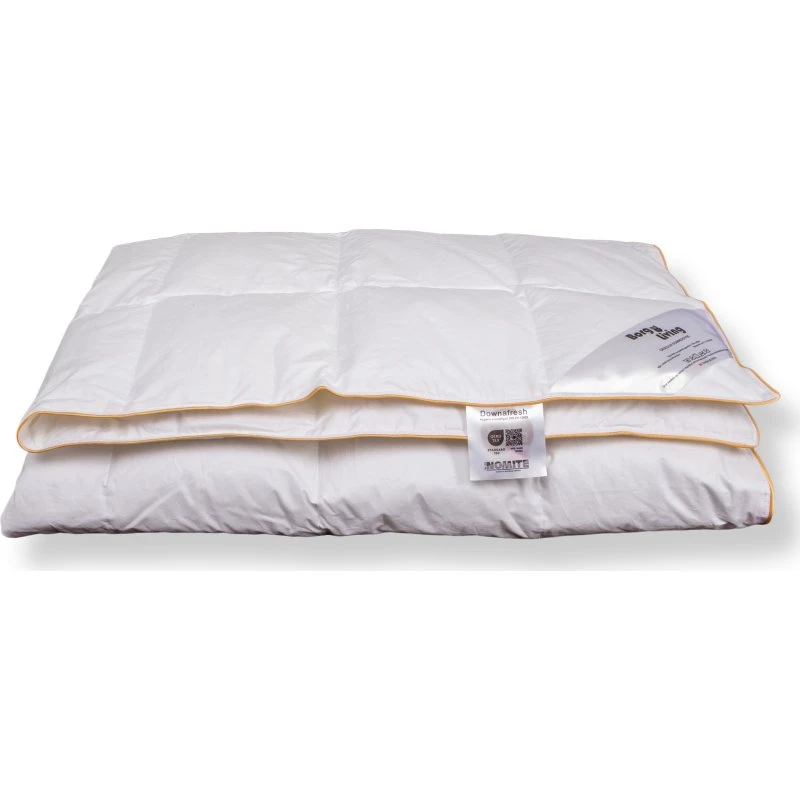 Borg Living Dobbelt Sommerdyne – 90% Gåsedun, 200x220 cm, Let og Sval