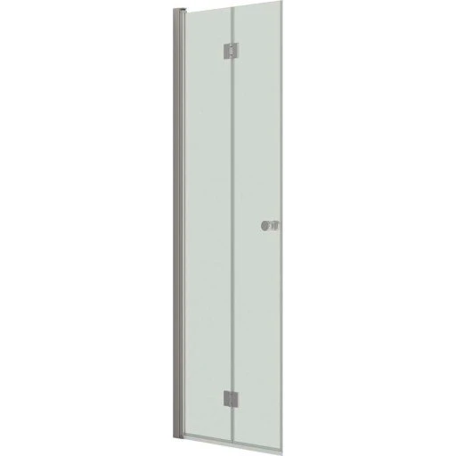 Dansani Match B Foldedør 67-69 cm klart glas satin