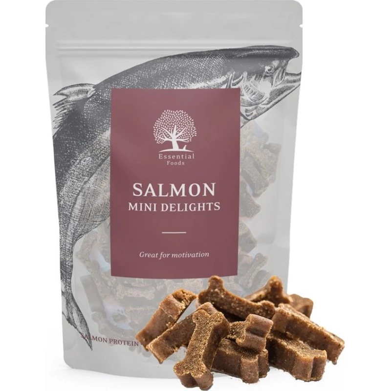 Essential Salmon Mini Delights, 100 gr