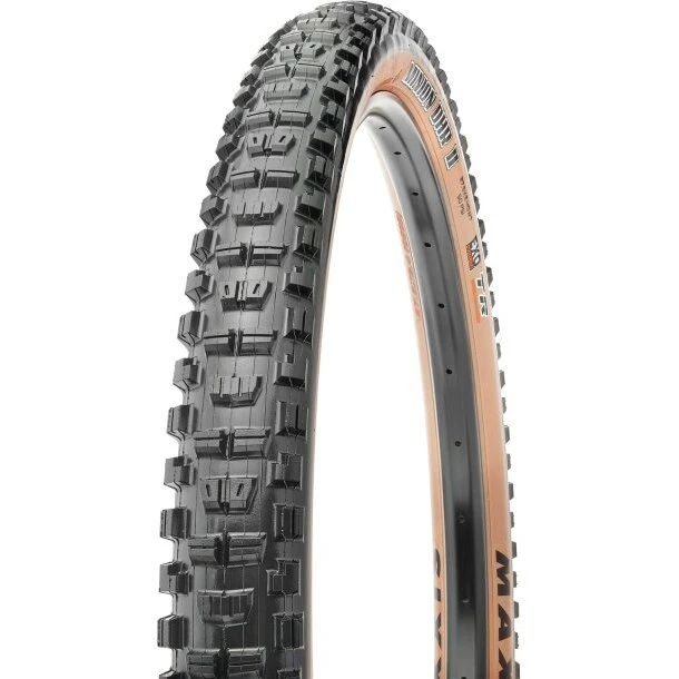 Maxxis Cykeldæk Minion DHR II 29x2.40 WT EXO TR Tan Wall