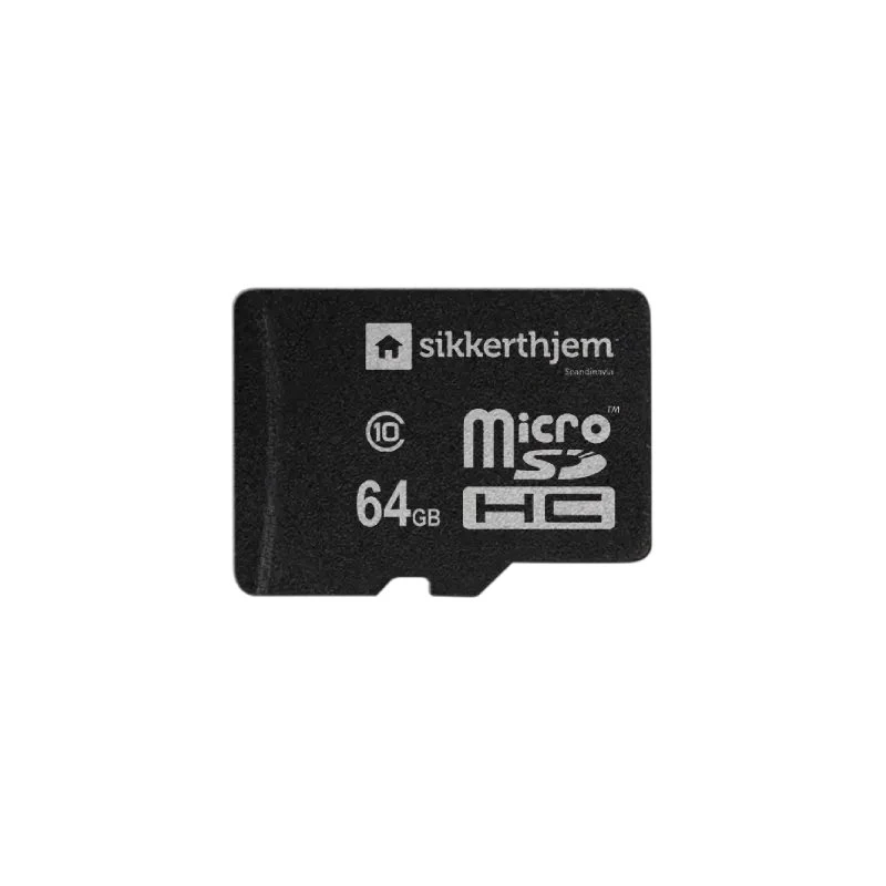 Sikkerthjem 64GB MicroSD Class 10