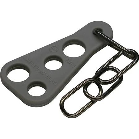 SP1 Kabelaflastning Ø7-13mm Rustfri, 4 Kabler