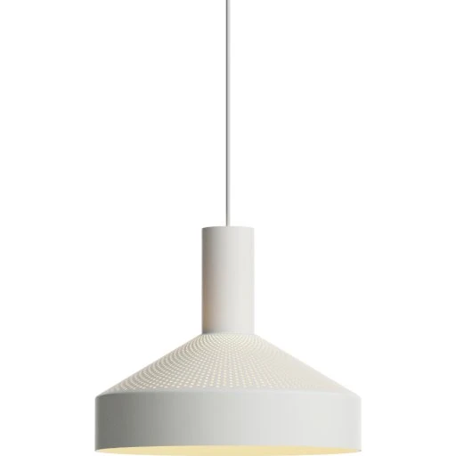 Sackit Dawn Pendel, 25 cm, Hvid