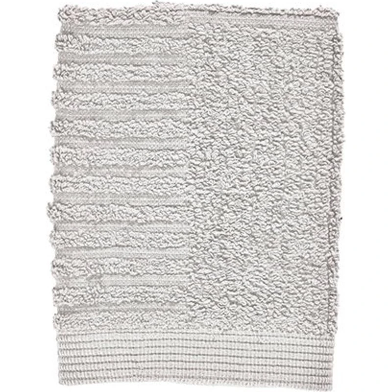 Zone Denmark Classic Vaskeklud 30x30 cm Soft Grey 100% Bomuld