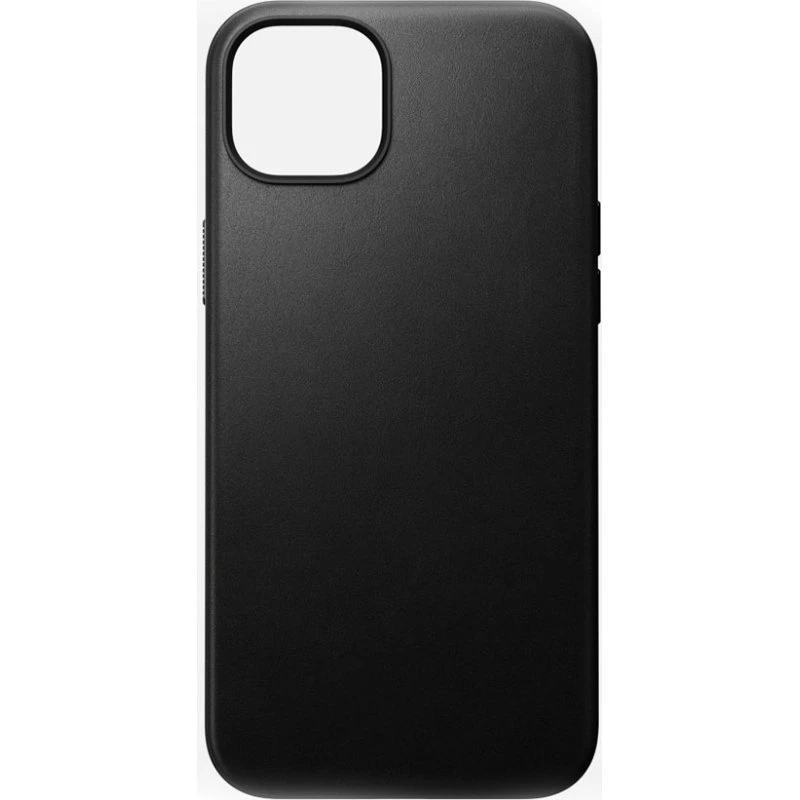 Nomad Modern Leather Case - iPhone 15 Plus, Sort