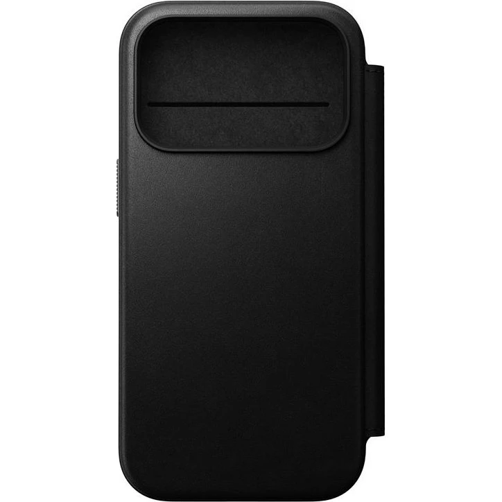 Nomad Modern Leather Folio iPhone 17 Pro Sort
