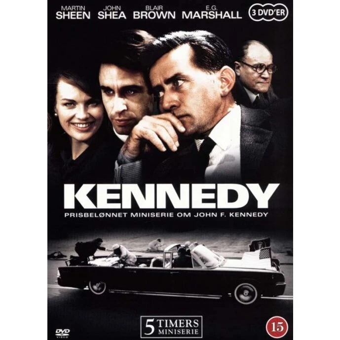 KENNEDY (3 DVD Box Set) - Tv-miniserie om John F. Kennedy
