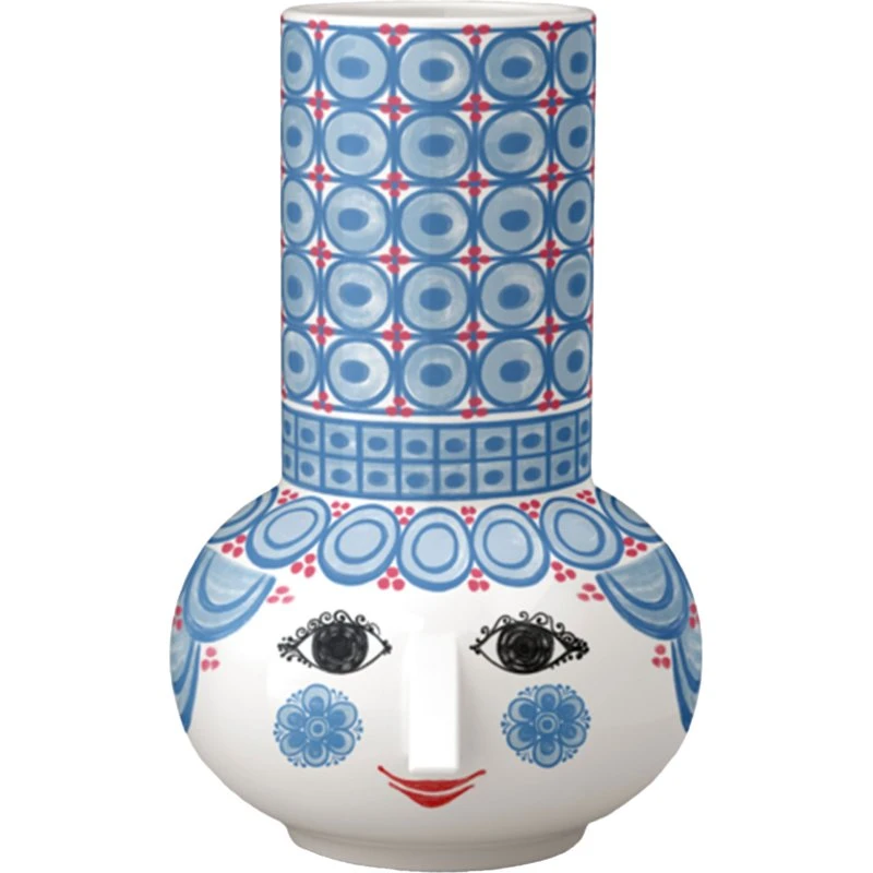 Bjørn Wiinblad Olga Lysestage 14 cm, lysblå