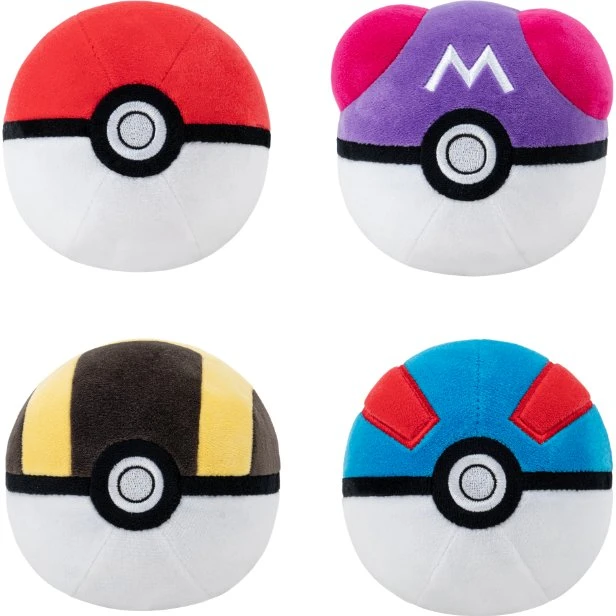 Pokémon Plush 10 cm Poké Ball Bamse