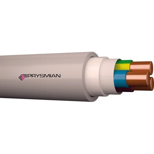 Afumex 7x1,5 mm² installationskabel, metervare