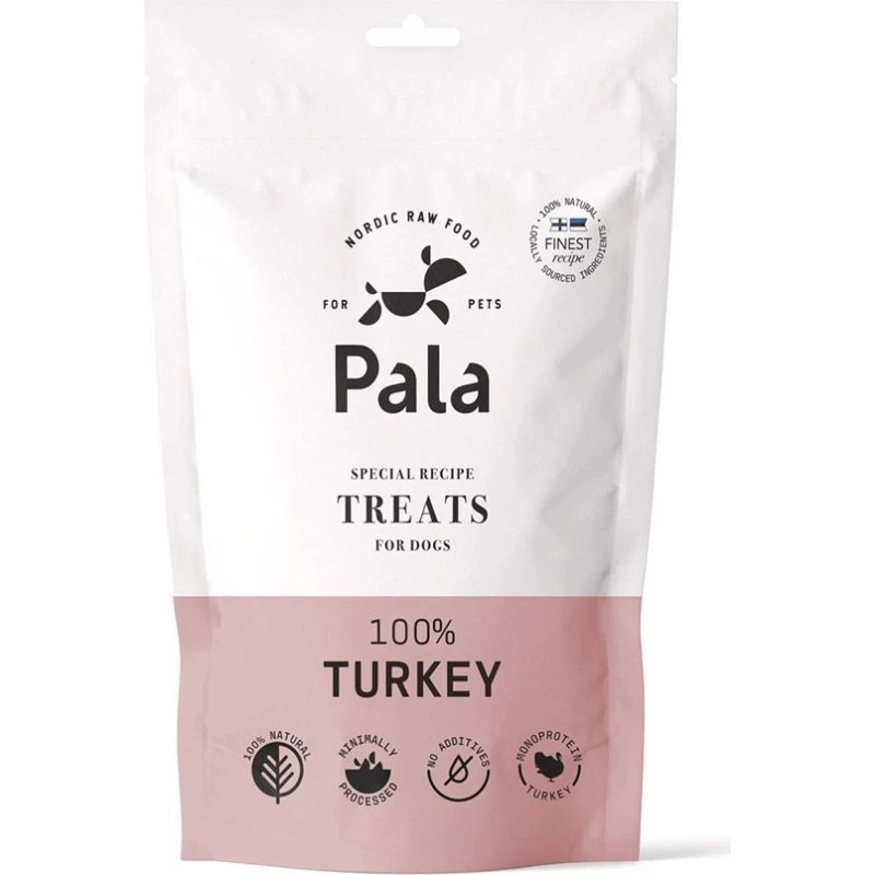 Pala 100% Turkey Treats, 100g