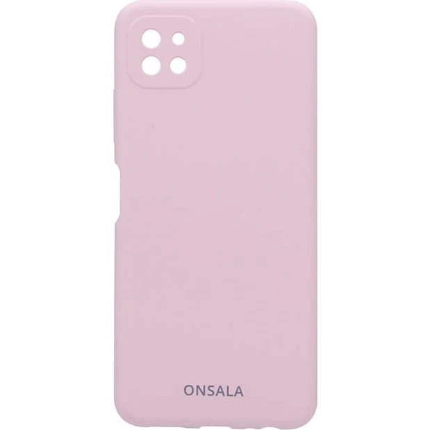 Onsala Silikone Mobilcover Sand Pink til Samsung A22 5G