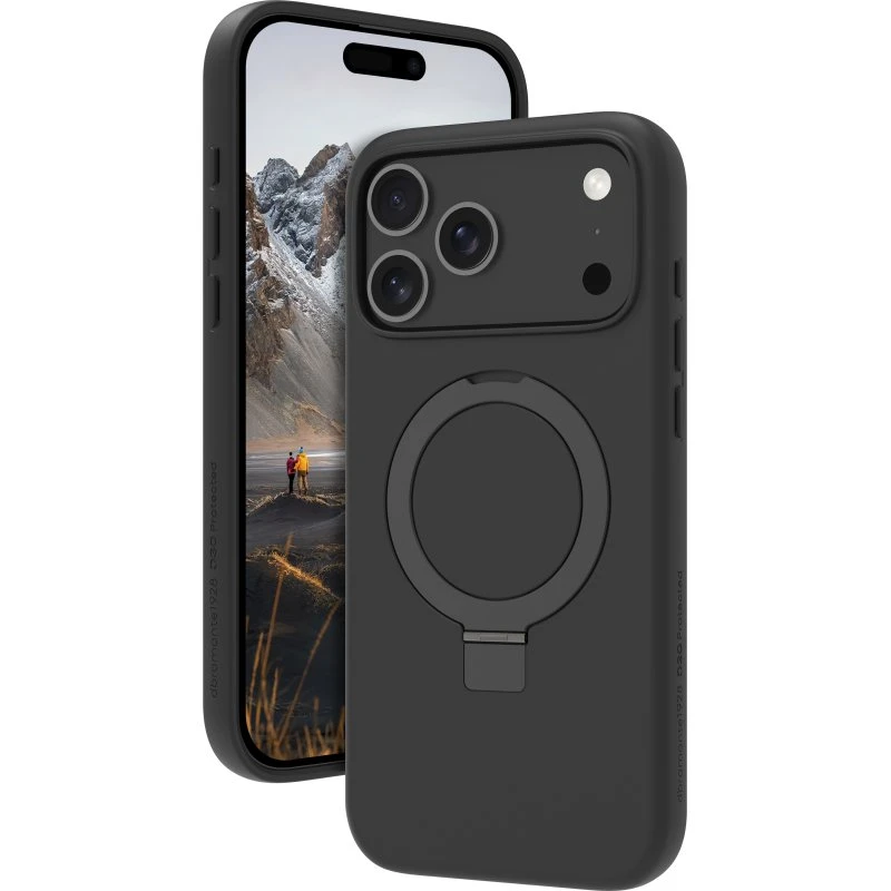Iceland Ultra D3O MagSafe Kick Cover til iPhone 17 Pro Max - Blå