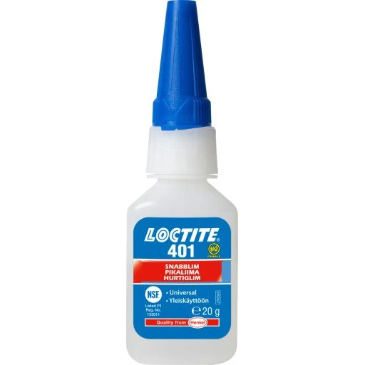 Loctite 401 Hurtiglim, Multifunktionel, 20g