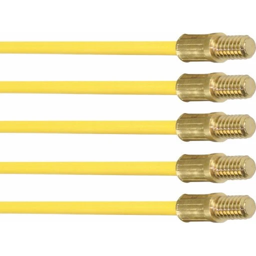 Super Rod søgestang, 5 stk, 1 m, gul