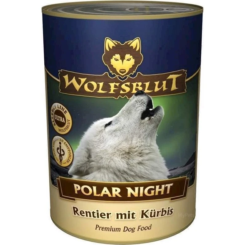 WolfsBlut Polar Night Adult Dåsemad, 395 g