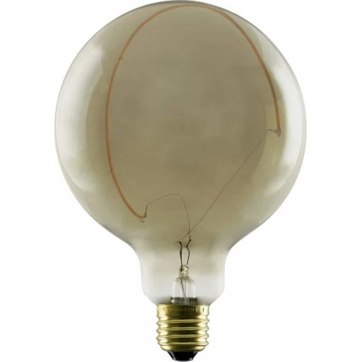 SLV Illusion E27 6W 1900K røgfarvet globepære
