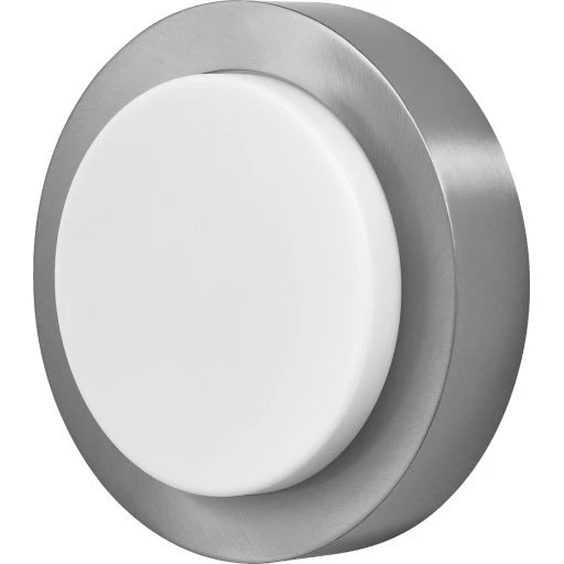 Osram Endura Style Disc udendørs væglampe i rustfrit stål