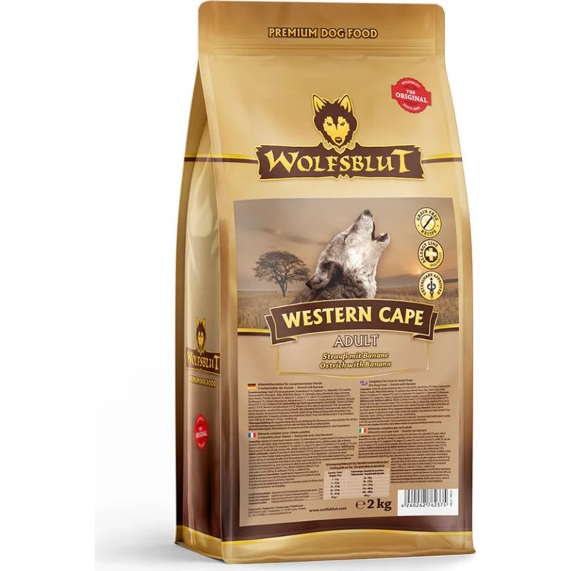WolfsBlut Western Cape Adult med struds, 2 kg