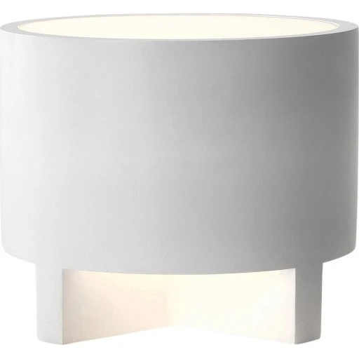 Astro Martello bordlampe, H24 cm, gips, malebar