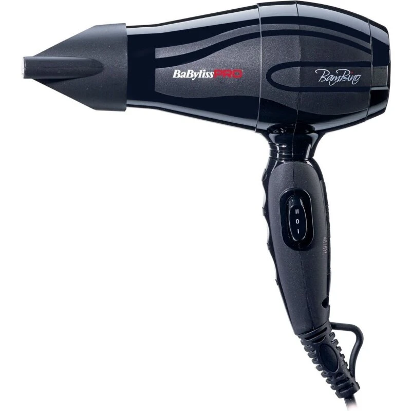 BaByliss Pro Bambino Black rejsehårtørrer 1200W