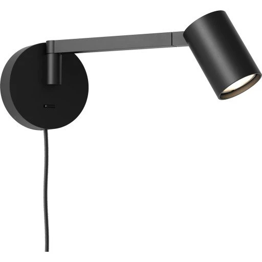 Astro Ascoli Swing Væglampe, sort