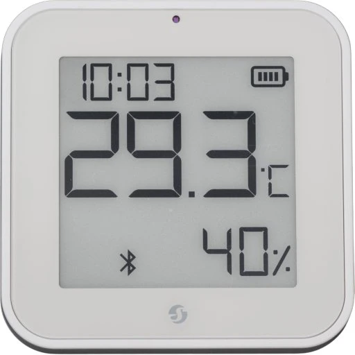 Shelly Blu Temperatur- & Fugtighedssensor, Bluetooth & Zigbee, Hvid