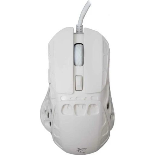 WhiteShark Ector Gamingmus, Hvid, 65g, 7200 DPI