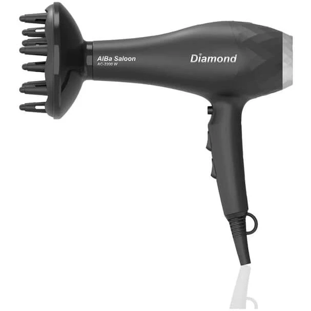 AlBaline Alba hårtørrer – AC motor, stor diffuser