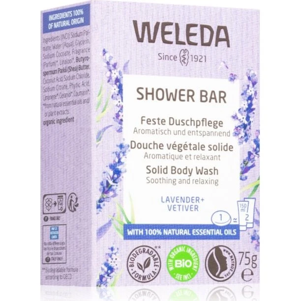 Weleda Lavendel Vetiver Brusestang 75 g